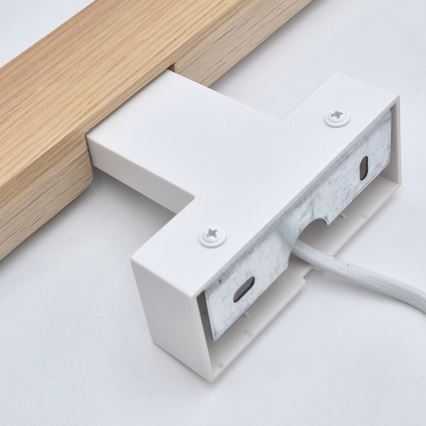 Brilagi - Светодиодная подсветка для зеркала в ванной комнате WOODY MIRROR LED/8W/230V 40 см IP44 дуб/белый