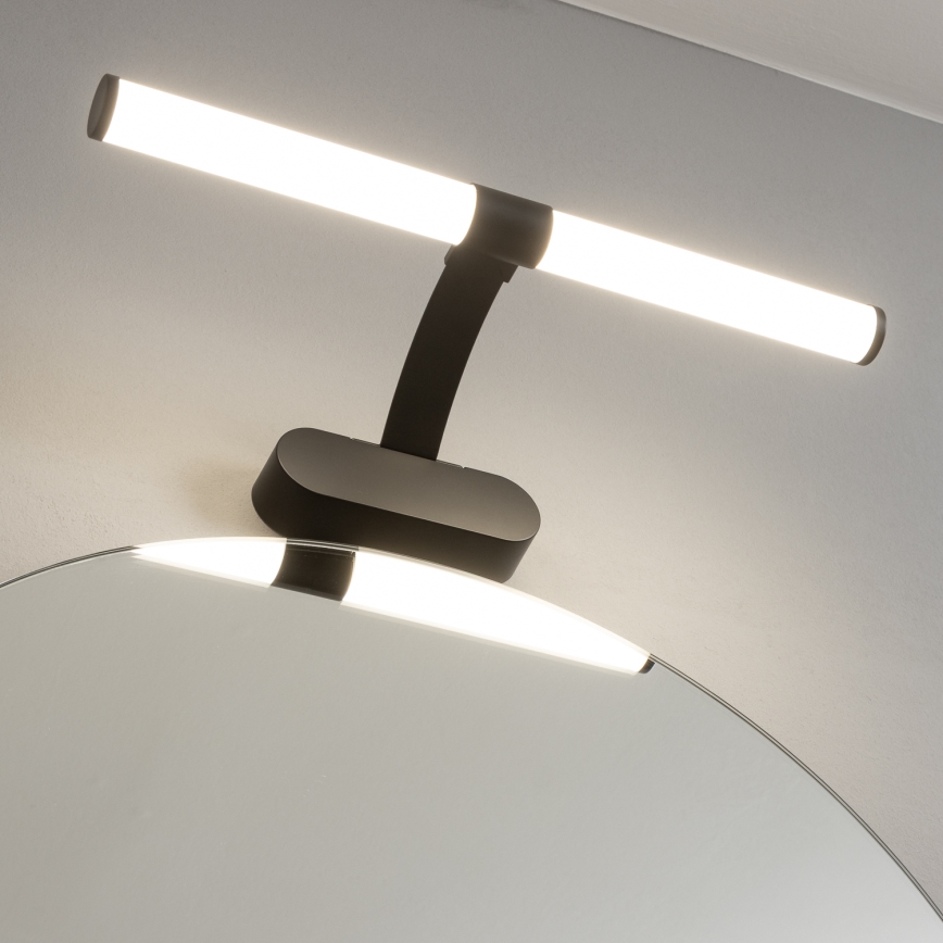 Brilagi - LED-подсветка зеркала для ванной 2-в-1 TUBEO LED/6W/230V 40 cm IP44 черный