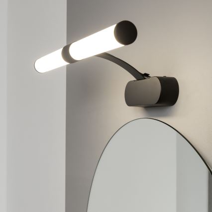 Brilagi - LED-подсветка зеркала для ванной 2-в-1 TUBEO LED/6W/230V 40 cm IP44 черный