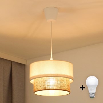 Brilagi - Светодиодная подвесная люстра BOHO STYLE 1xE27/15W/230V диаметр 25 см
