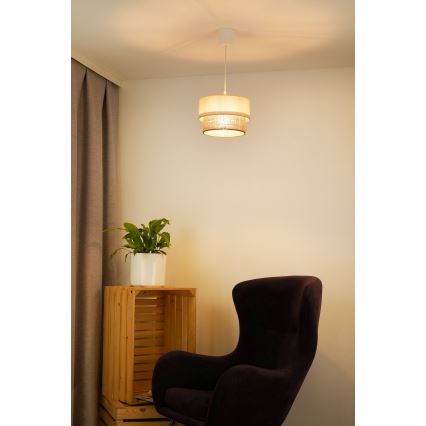 Brilagi - Светодиодная подвесная люстра BOHO STYLE 1xE27/15W/230V диаметр 25 см