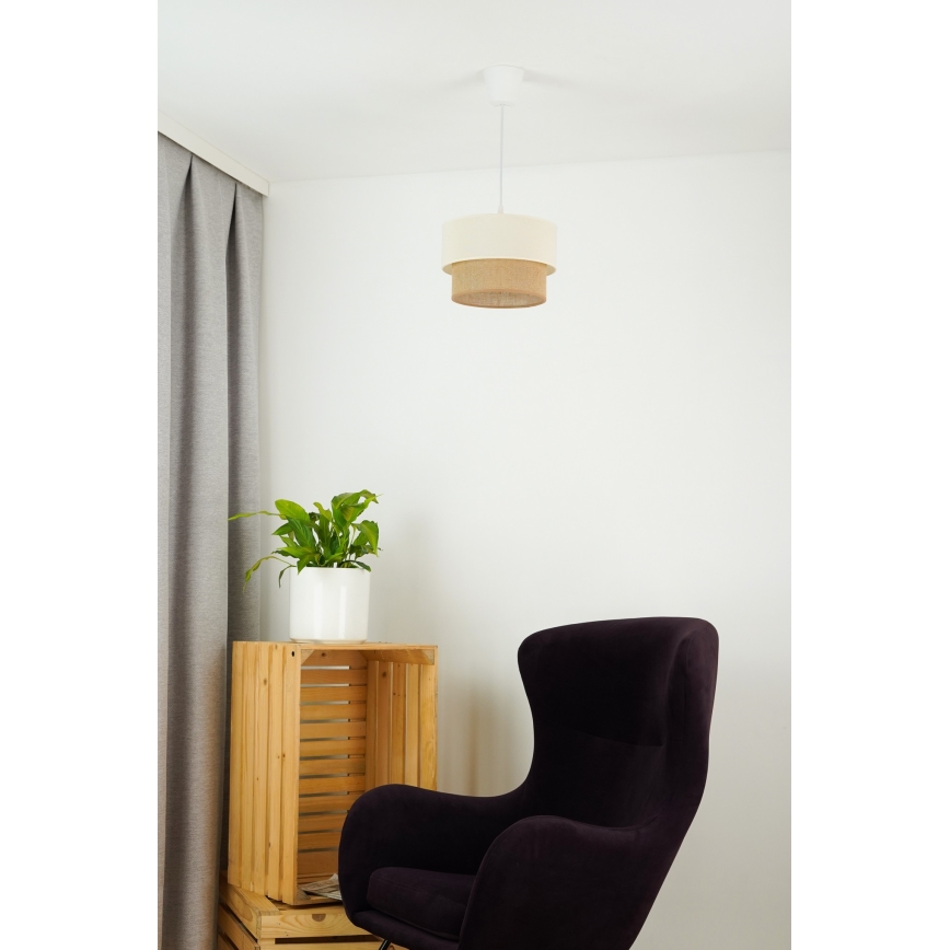 Brilagi - Светодиодная подвесная люстра BOHO STYLE 1xE27/15W/230V диаметр 25 см