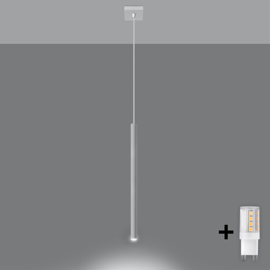 Brilagi -  Светодиодная подвесная люстра DRIFA 1xG9/4W/230V белый