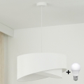 Brilagi - Светодиодная подвесная люстра LYRA 1xE27/15W/230V белый