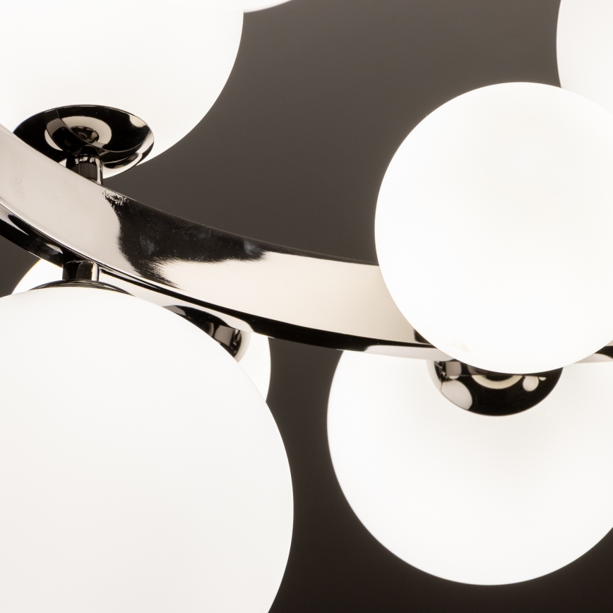 Brilagi - Светодиодная подвесная люстра MILLA 15xG9/3W/230V блестящий хром/белый