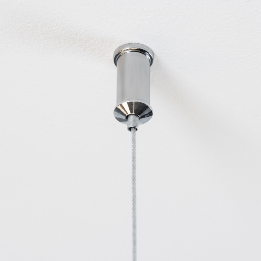 Brilagi - Светодиодная подвесная люстра MILLA 15xG9/3W/230V блестящий хром/золотистый