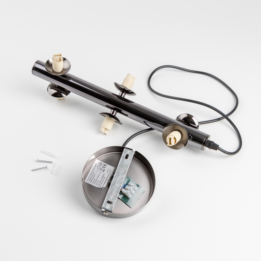 Brilagi - Светодиодная подвесная люстра MILLA 6xG9/3W/230V блестящий хром/золотистый