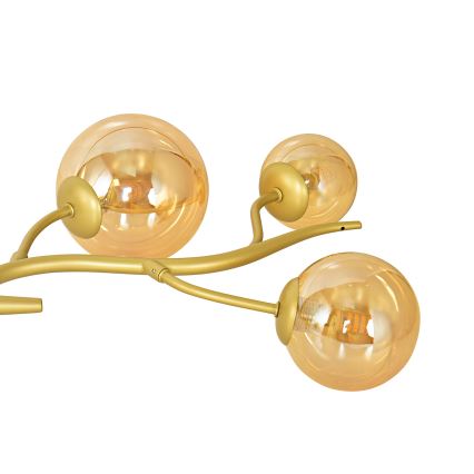 Brilagi - Светодиодная подвесная люстра MISTEL 6xG9/3W/230V золотистый