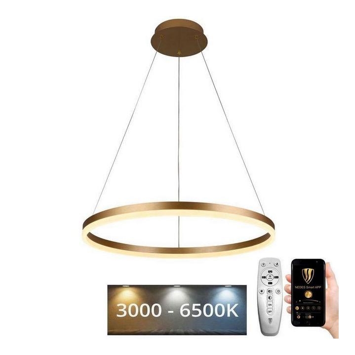 Brilagi - Светодиодная подвесная люстра с регулированием яркости CIRCLE LED/42W/230V 3000-6500K + дистанционное управление