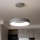Brilagi - Светодиодная подвесная люстра с регулированием яркости FALCON LED/80W/230V 3000-6500K диаметр 60 см серый + дистанционное управление