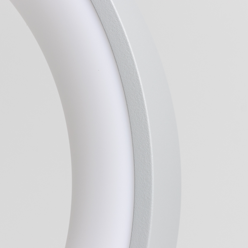 Brilagi - Светодиодная подвесная люстра с регулированием яркости FALCON LED/80W/230V 3000-6500K диаметр 60 см серый + дистанционное управление