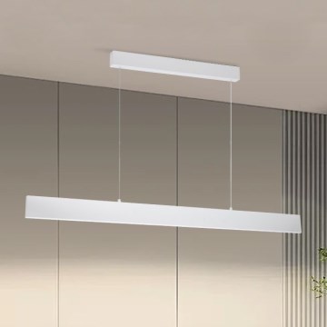 Brilagi - Светодиодная подвесная люстра с регулированием яркости SLIMLINE LED/40W/230V 3000-6000K белый + дистанционное управление