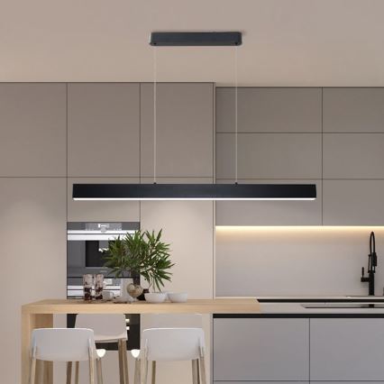 Brilagi - Светодиодная подвесная люстра SLEEKLINE LED/40W/230V 3000/4500/6000K черный