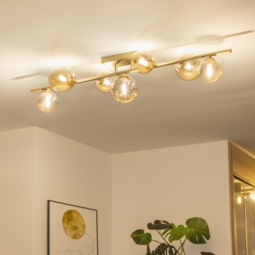 Brilagi - Светодиодная припотолочная люстра MILLA 7xG9/3W/230V золотистый