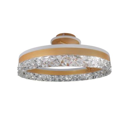 Brilagi - Светодиодная припотолочная люстра с регулированием яркости LED/86W/230V 3000-6500K золотистый + дистанционное управление