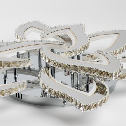 Brilagi - Светодиодная припотолочная люстра с регулированием яркости TWIST LED/180W/230V 3000-6500K + дистанционное управление