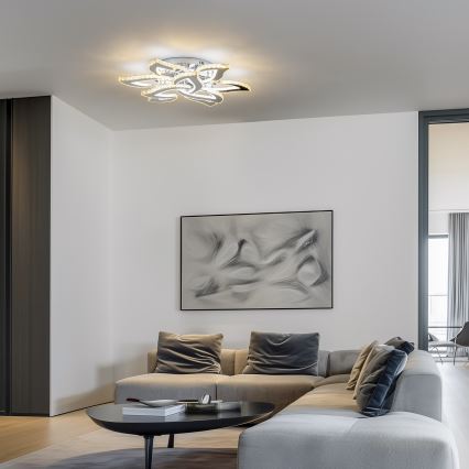 Brilagi - Светодиодная припотолочная люстра с регулированием яркости TWIST LED/180W/230V 3000-6500K + дистанционное управление