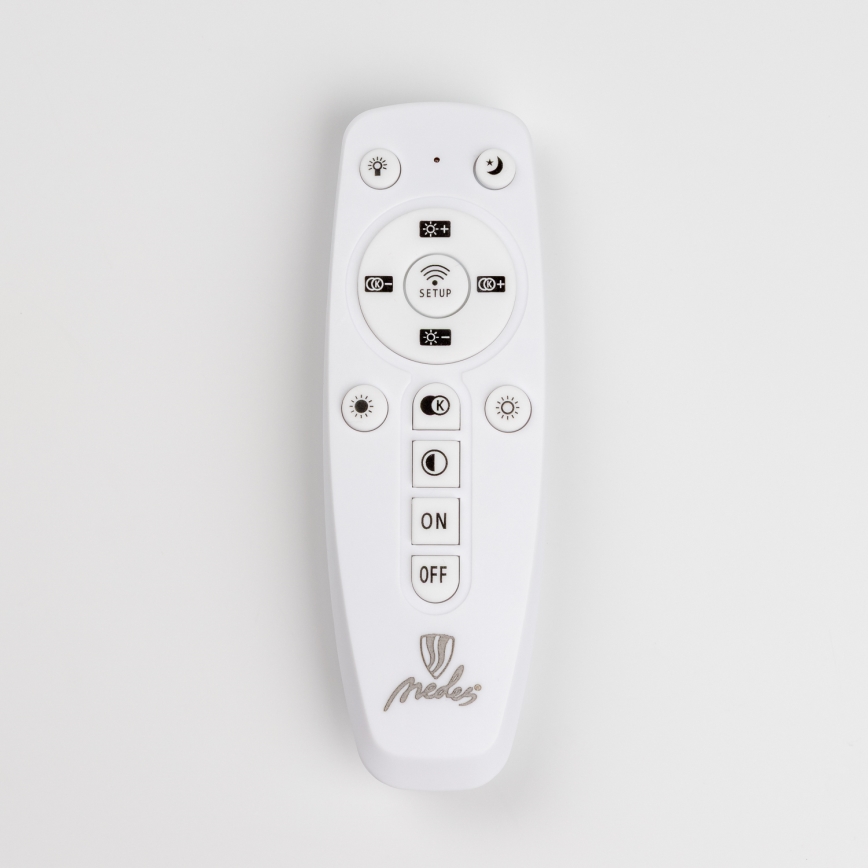 Brilagi - Светодиодная припотолочная люстра с регулированием яркости TWIST LED/55W/230V 3000-6500K антрацит + дистанционное управление