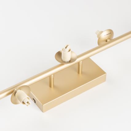 Brilagi - Светодиодная припотолочная люстра MILLA 7xG9/3W/230V золотистый