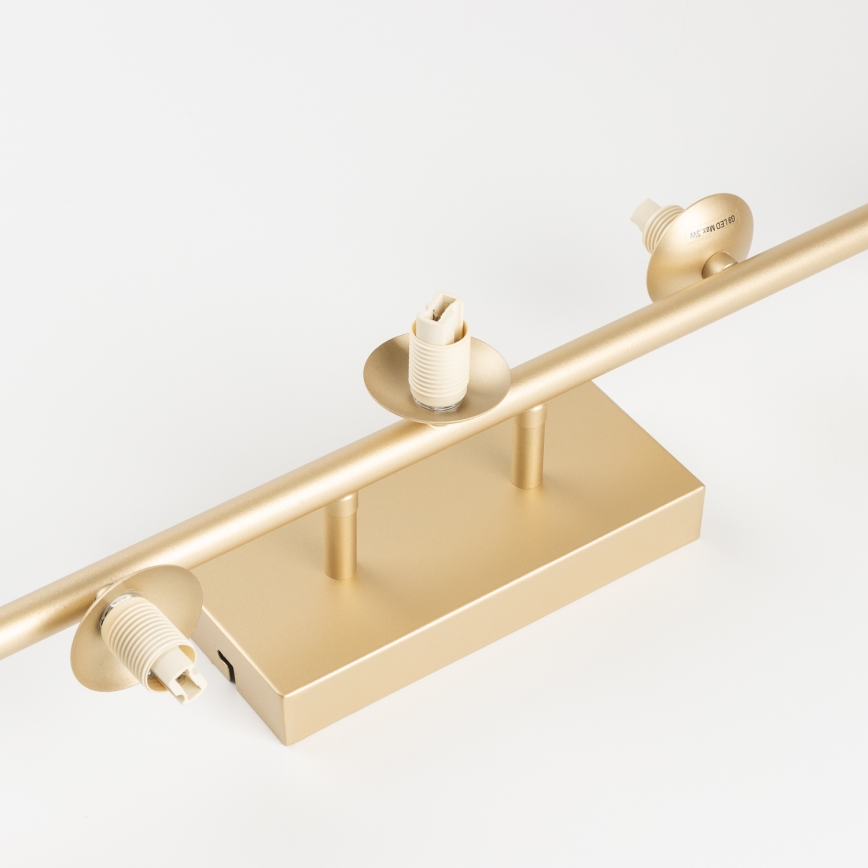 Brilagi - Светодиодная припотолочная люстра MILLA 7xG9/3W/230V золотистый