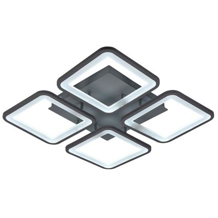 Brilagi - Светодиодная припотолочная люстра с регулированием яркости SQUARED LED/85W/230V 3000-6500K + дистанционное управление