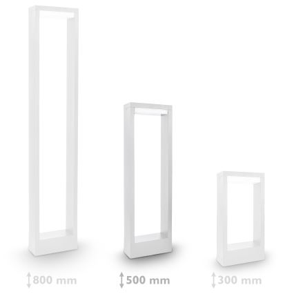 Brilagi - Светодиодная уличная лампа RAGUSA LED/7W/230V 3000/4000/6000K белый IP54 50 см