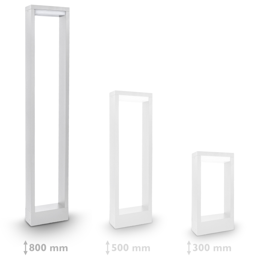 Brilagi - Светодиодная уличная лампа RAGUSA LED/7W/230V 3000/4000/6000K белый IP54 80 см