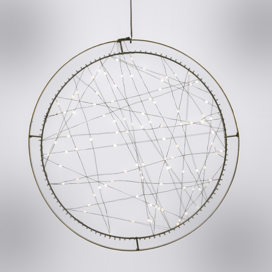 Brilagi - светодиодная уличная новогодняя декорация LED/2,6W/230V IP44, кольцо 46 см