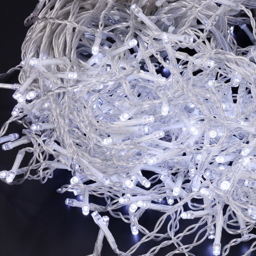 Brilagi - светодиодная уличная рождественская гирлянда 400 светодиодов/8 режимов 23 м IP44 холодный белый