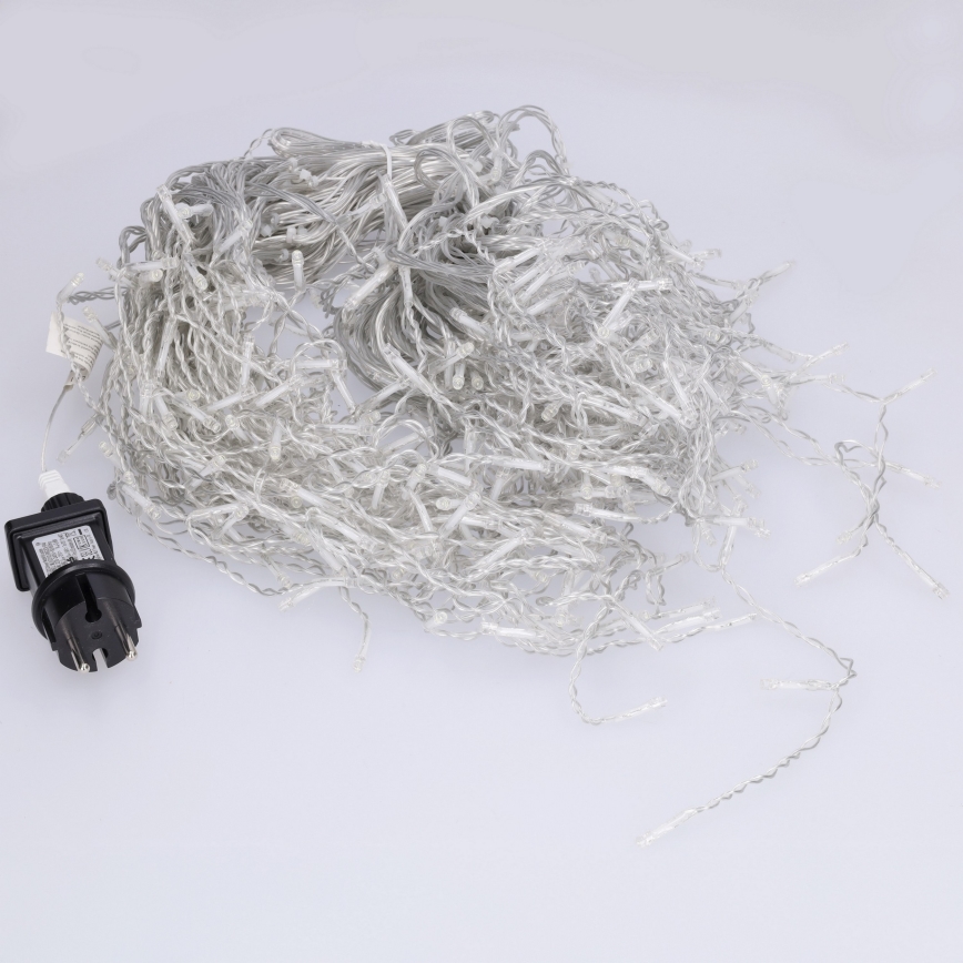 Brilagi - светодиодная уличная рождественская гирлянда 400 светодиодов/8 режимов 23 м IP44 холодный белый