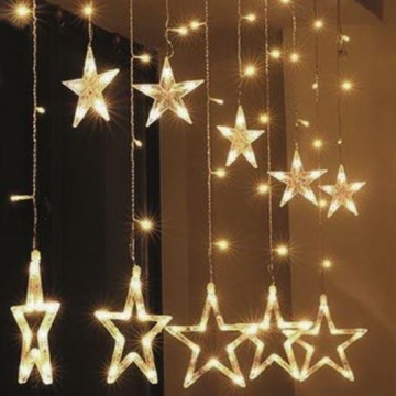 Brilagi - Светодиодная уличная рождественская гирлянда-водопад 123xLED/3xAA/USB 3 м IP44 теплый белый