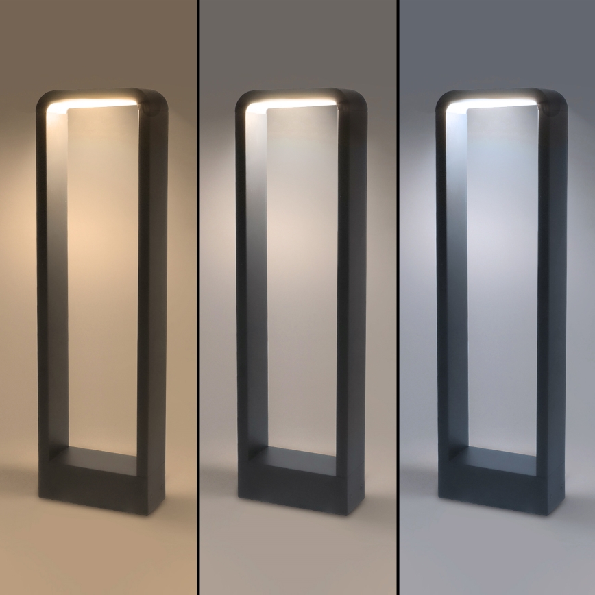 Brilagi - Светодиодная уличная лампа BARI LED/7W/230V 3000/4000/6000K антрацит IP54 50 см
