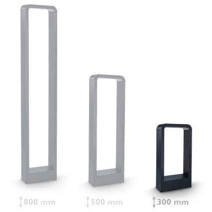 Brilagi - Светодиодная уличная лампа BARI LED/7W/230V 3000/4000/6000K IP54 30 см