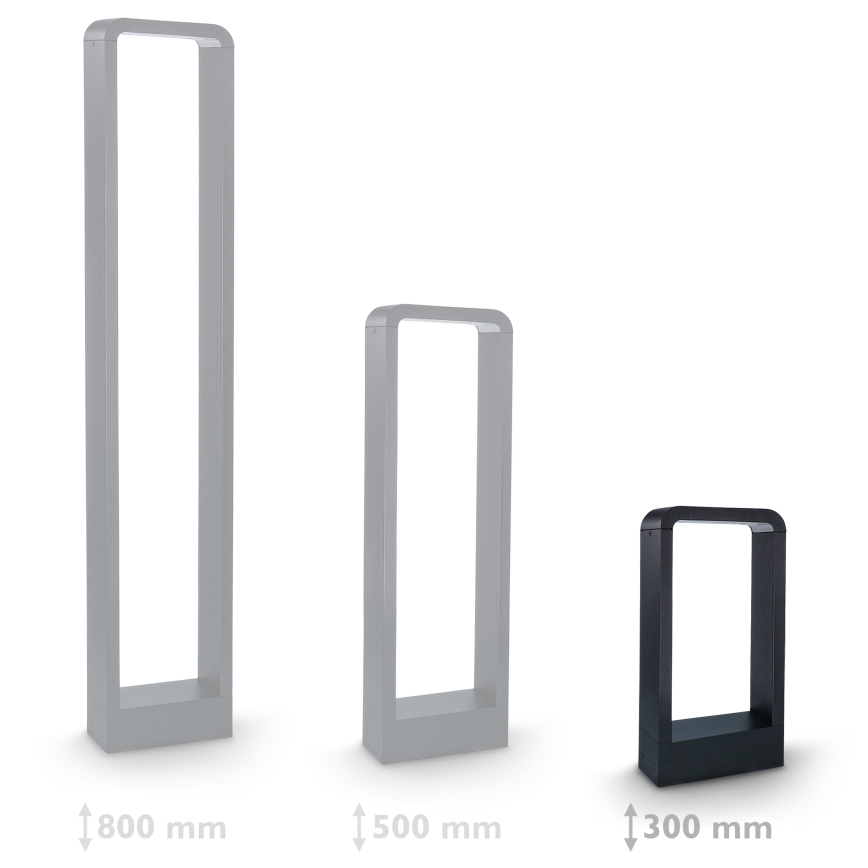 Brilagi - Светодиодная уличная лампа BARI LED/7W/230V 3000/4000/6000K IP54 30 см