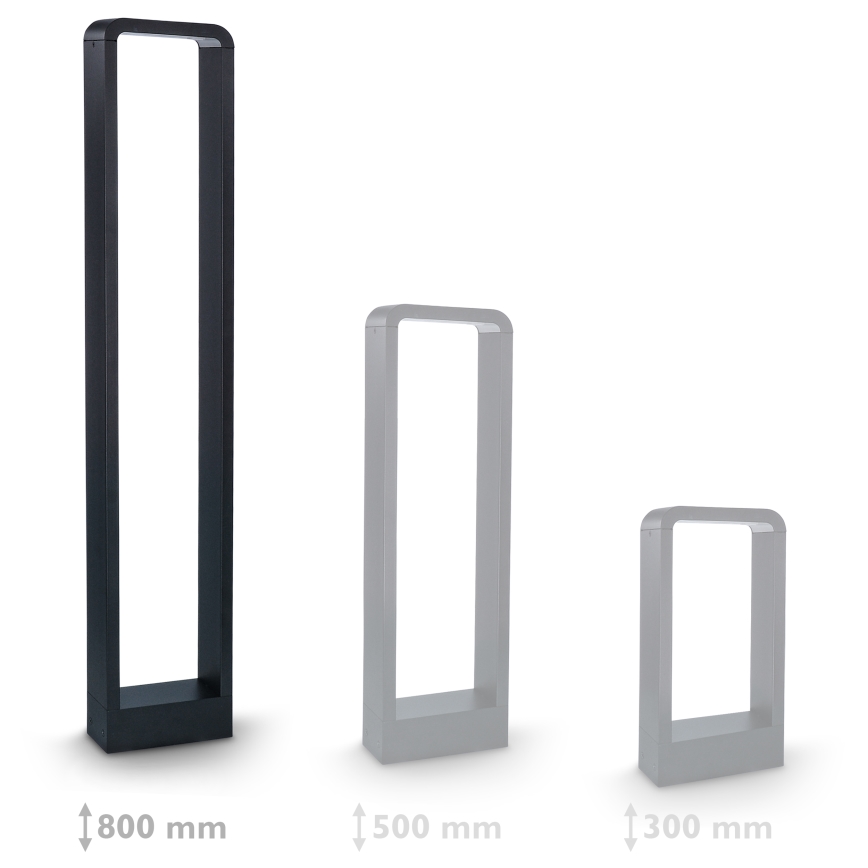 Brilagi - Светодиодная уличная лампа BARI LED/7W/230V 3000/4000/6000K IP54 80 см