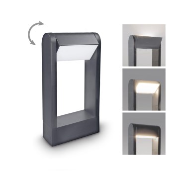 Brilagi - Светодиодная уличная лампа CROTONE LED/7W/230V антрацит IP54 30 см