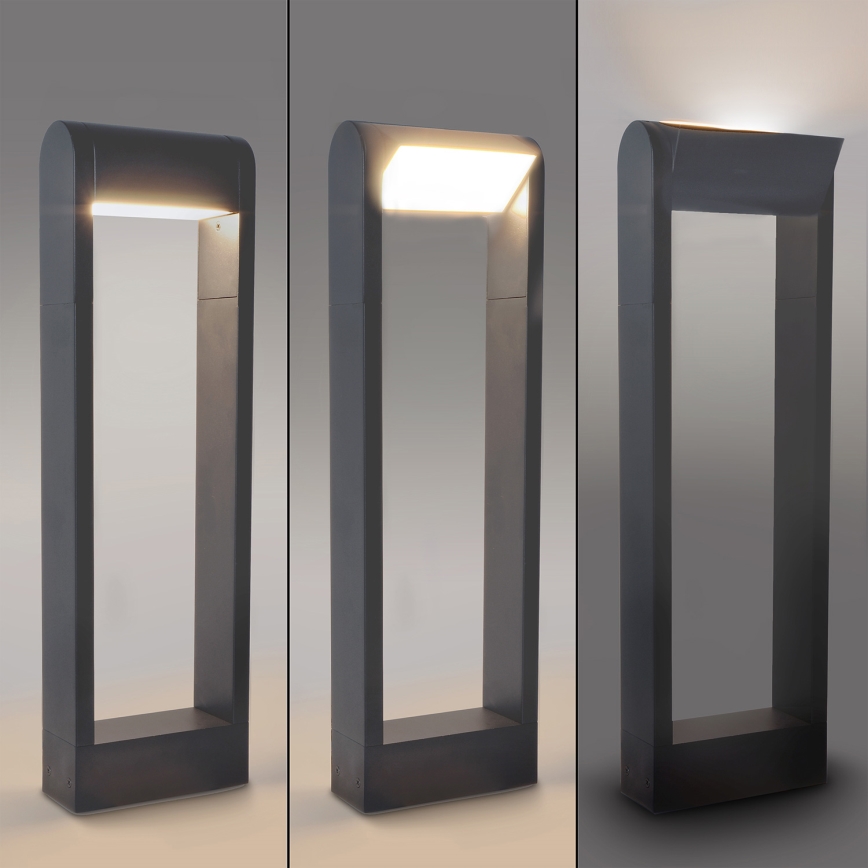 Brilagi - Светодиодная уличная лампа CROTONE LED/7W/230V антрацит IP54 50 см