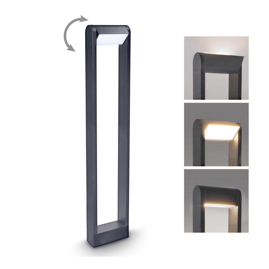 Brilagi - Светодиодная уличная лампа CROTONE LED/7W/230V антрацит IP54 80 см