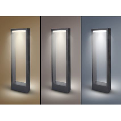 Brilagi - Светодиодная уличная лампа RAGUSA LED/7W/230V 3000/4000/6000K антрацит IP54 50 см
