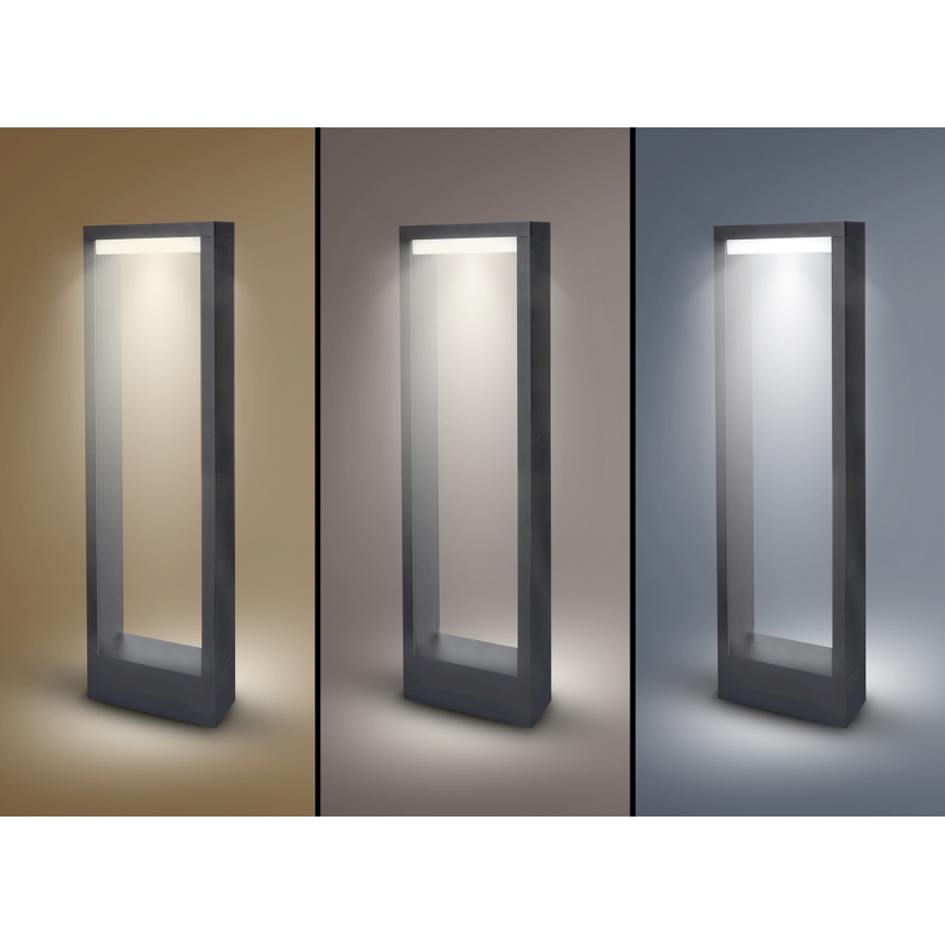 Brilagi - Светодиодная уличная лампа RAGUSA LED/7W/230V 3000/4000/6000K антрацит IP54 50 см