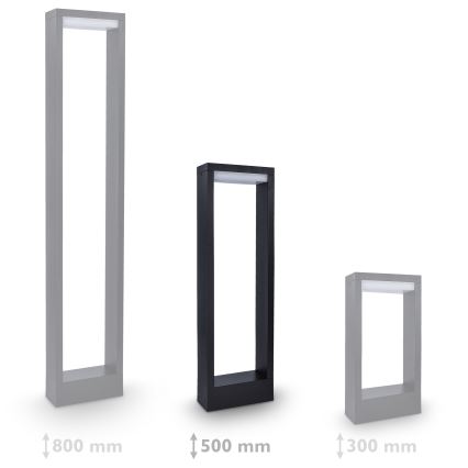 Brilagi - Светодиодная уличная лампа RAGUSA LED/7W/230V 3000/4000/6000K IP54 50 см