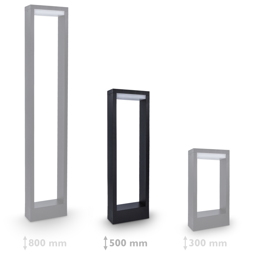 Brilagi - Светодиодная уличная лампа RAGUSA LED/7W/230V 3000/4000/6000K IP54 50 см