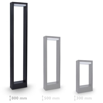 Brilagi - Светодиодная уличная лампа RAGUSA LED/7W/230V 3000/4000/6000K IP54 80 см