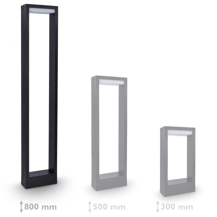 Brilagi - Светодиодная уличная лампа RAGUSA LED/7W/230V 3000/4000/6000K IP54 80 см