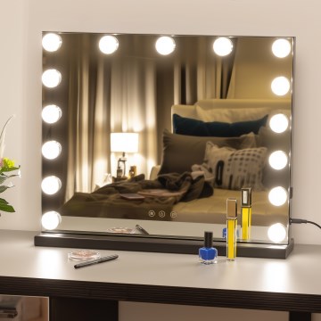 Brilagi - Светодиодное регулируемое зеркало для макияжа HOLLYWOOD LED/15W/230V 3000/4000/6500K