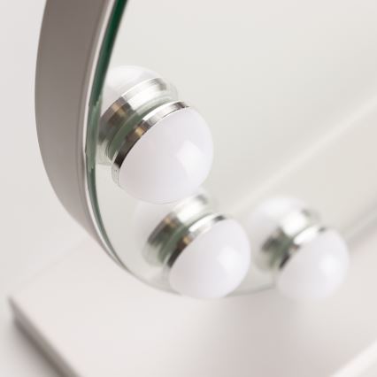 Brilagi - Светодиодное регулируемое зеркало для макияжа HOLLYWOOD LED/12W/230V 3000/4000/6500K