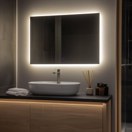 BRILAGI - LED зеркало для ванной LUCE LED/30W/230V 60x90 cm IP44 CRI 90 диммируемое + CCT