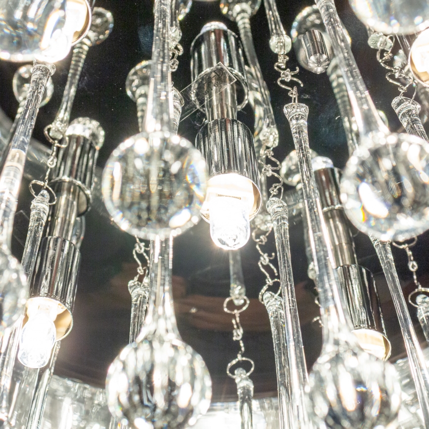 Brilagi - Светодиодная хрустальная потолочная люстра JEWEL 5xG9/42W/230V, диаметр 40 см