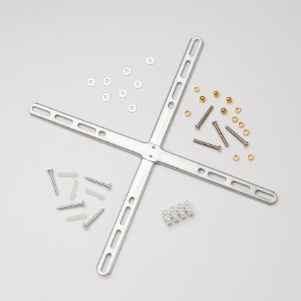 Brilagi - LED хрустальная потолочная люстра MOZART, 5×E14 (макс. 40 Вт), 230 В, диаметр 40 см, золотая