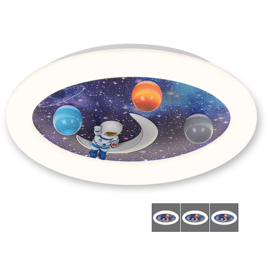 BRILAGI - Светодиодный детский потолочный светильник ASTRO LED/60W/230V 3000/4500/6000K Ø 51 см